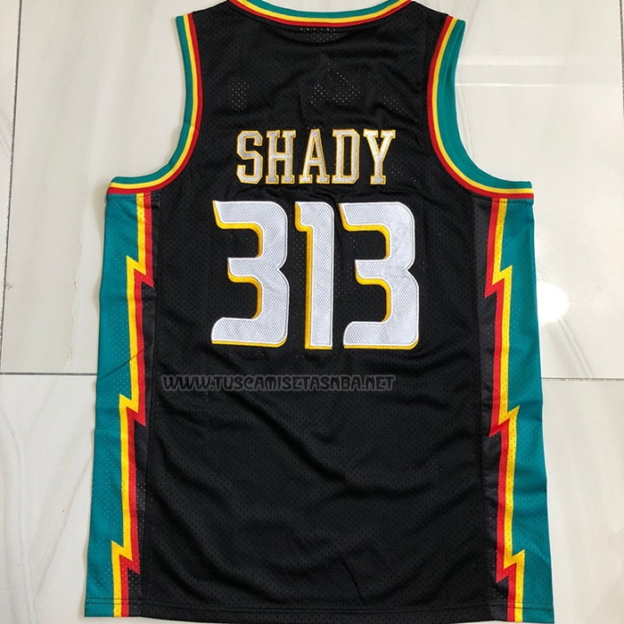Camiseta NO 313 Slim Shad X BR Detroit Pistons Negro